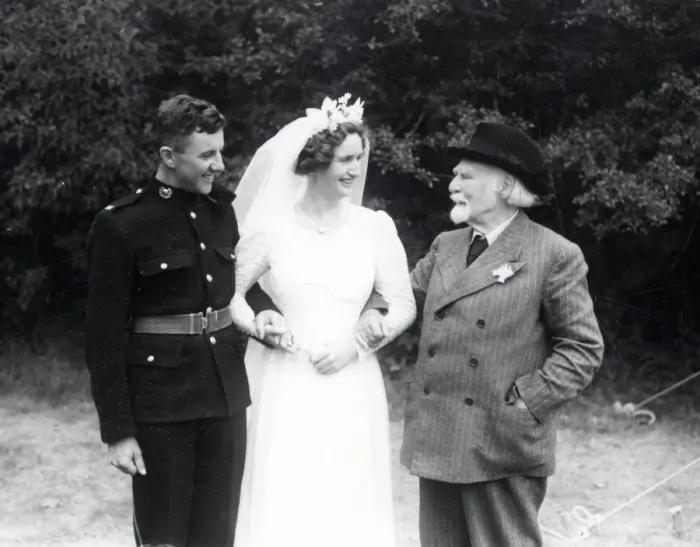 Framed Print : You look after my girl'- September 1944 Framed Print : You look after my girl'- September 1944