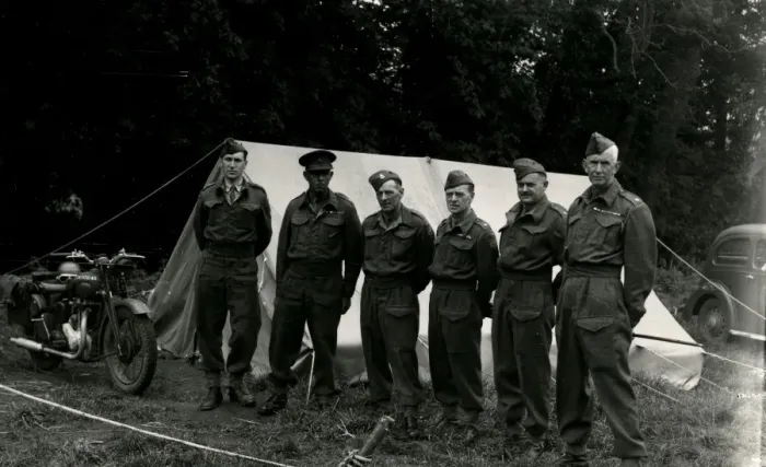 Framed Print : Midhurst Home Guard Camp Framed Print : Midhurst Home Guard Camp