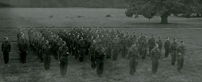 Framed Print : Midhurst Home Guard Camp Framed Print : Midhurst Home Guard Camp