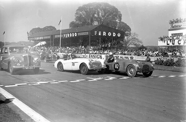 Motor racing at Goodwood, 28 May 1955