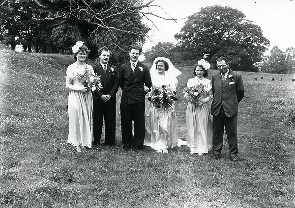 Mr D. Collingham and Miss Anne Whittington, Fittleworth, [27 Mar 1950]