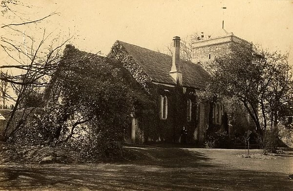 The north side of the church at Beeding, 23 March 1893
