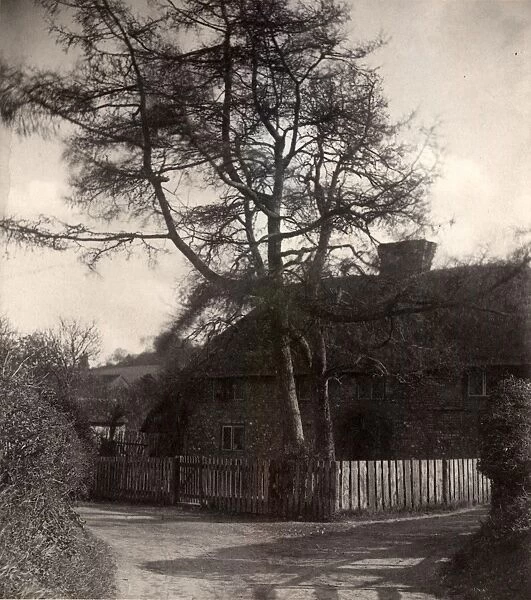Old cottage at Charlton, 1909