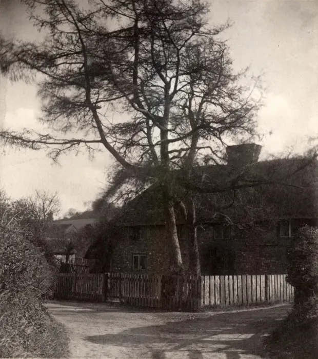 Framed Print : Old cottage at Charlton, 1909 Framed Print : Old cottage at Charlton, 1909