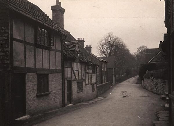 Old cottages at Bolney, 1908
