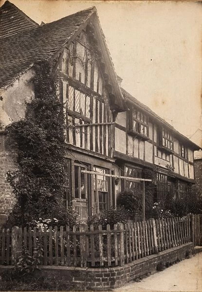 Old houses at Lindfield, 1908