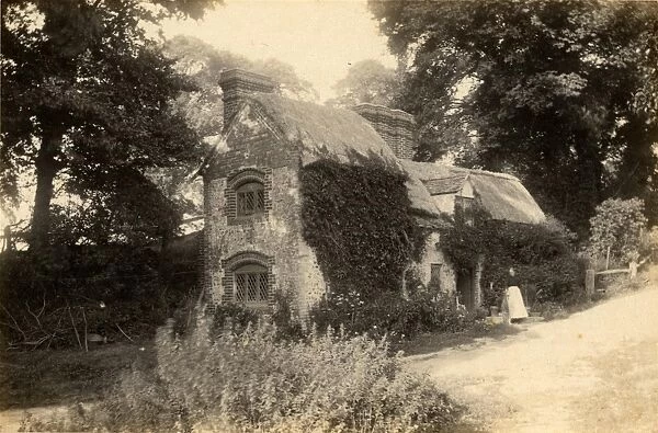 Pepperins: a thatched cottage in Burpham, 7 September 1900