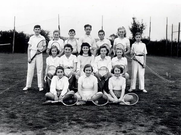 Petworth Park Lawn Tennis Club, Junior Section - October 1944