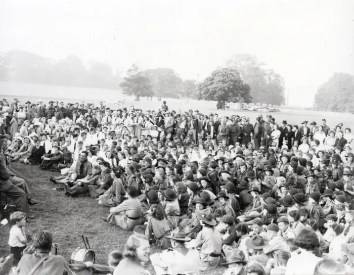 Framed Print : Petworth Park Youth Rally - July 1943 Framed Print : Petworth Park Youth Rally - July 1943