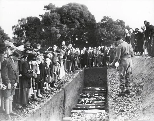 Petworth School Bombing Funeral - September 1942