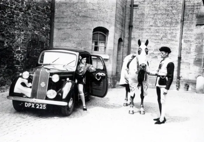 Framed Print : Petworth Tudor Revels - June 1938 Framed Print : Petworth Tudor Revels - June 1938