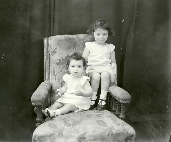 Portrait of two children - August 1940