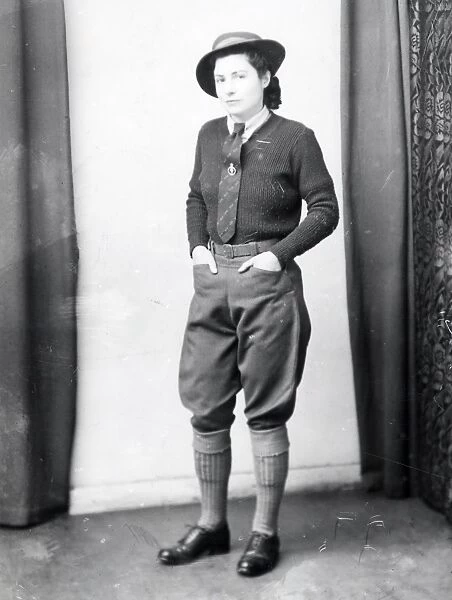 Portrait of a Land Army Girl - 6 Feb 1944