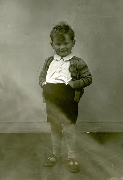 Portrait of a young boy - April 1948