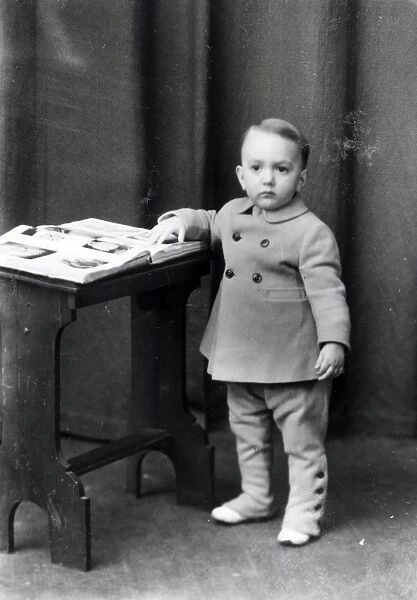 Portrait of a young child - 10 Feb 1944
