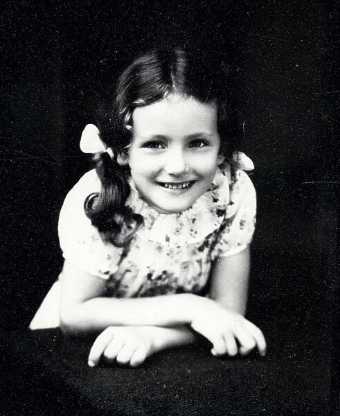 Portrait of a young girl - about 1941