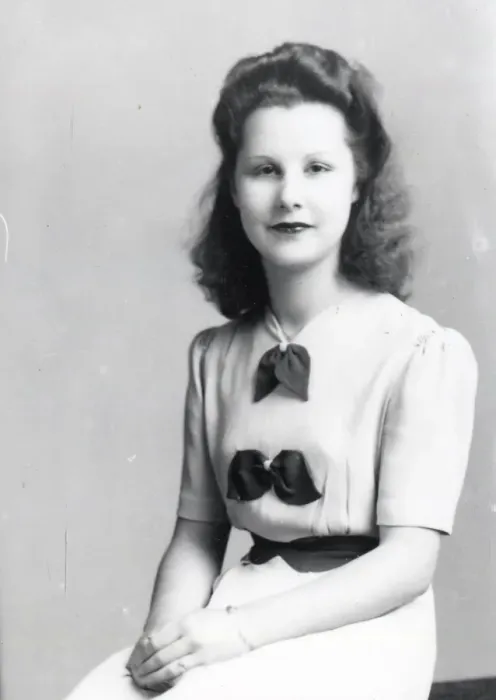 Framed Print : Portrait of a young lady - 15 May 1944 Framed Print : Portrait of a young lady - 15 May 1944