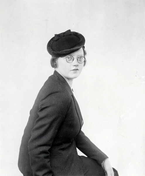 Portrait of a young woman - April 1940