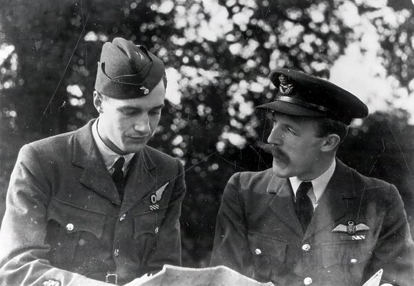 Two RAF Aircrew - 1944