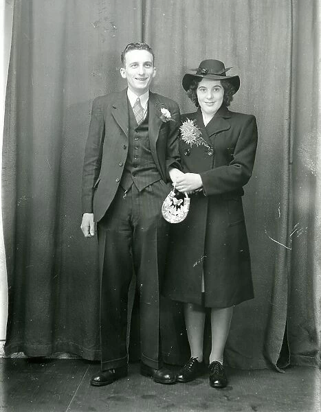 Reed - Whittington wedding, January 1945