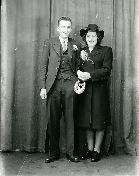 Reed - Whittington wedding, January 1945