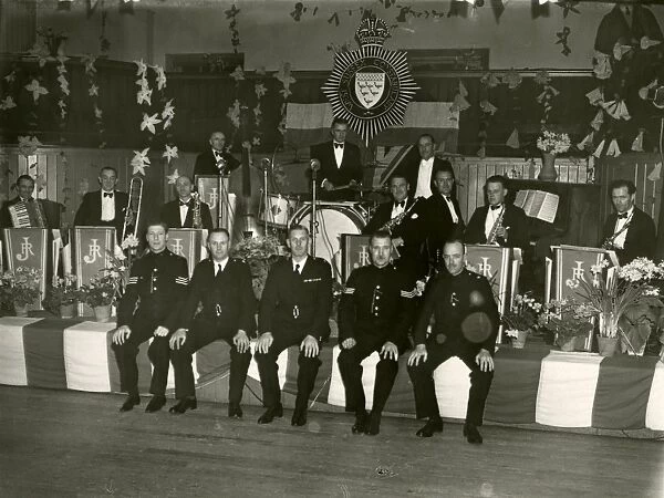 Ron Jeens Dance Orchestra with West Sussex Constabulary - April 1948