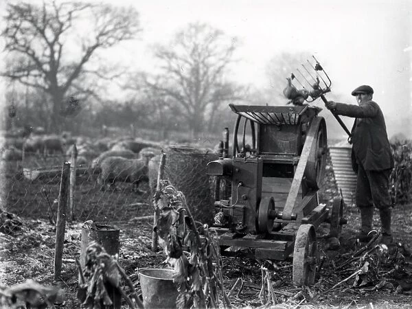 Root grinding machine, January 1935
