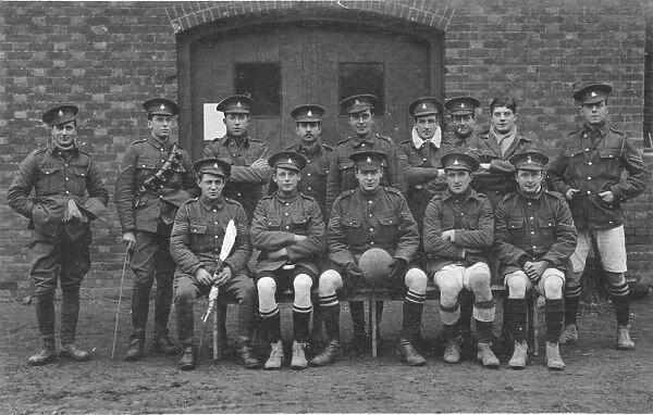 RSR 16th Battalion, Sussex Yeomanry, football team