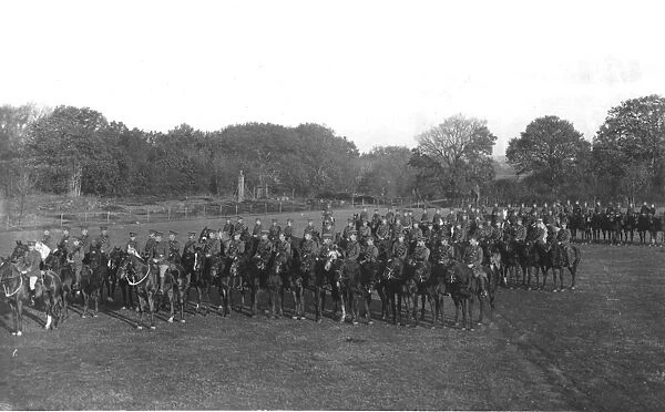 RSR 16th Battalion, Sussex Yeomanry, mounted cavalry