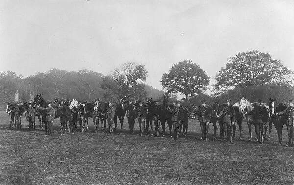 RSR 16th Battalion, Sussex Yeomanry, dismounted cavalry