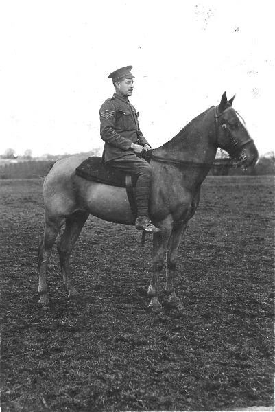 RSR 16th Battalion, Sussex Yeomanry, mounted Sergeant