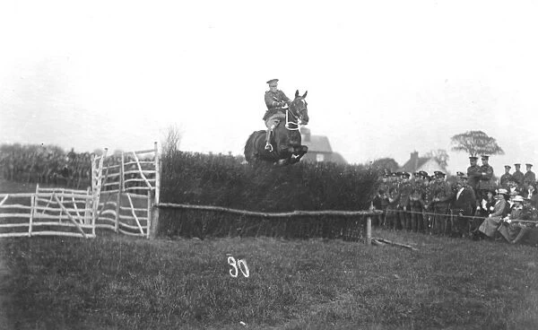 RSR 16th Battalion, Sussex Yeomanry, show jumping
