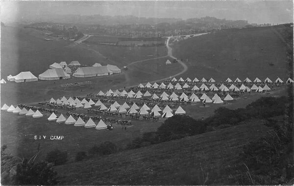 RSR 16th Battalion, Sussex Yeomanry, view of camp