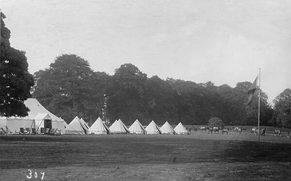 RSR 16th Battalion, Sussex Yeomanry, view of camp