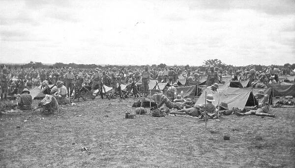 RSR 2 / 6th Battalion, Bivouacing , India 1916