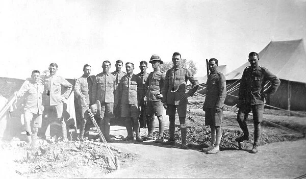 RSR 2 / 6th Battalion, At Burhan Camp, 1917