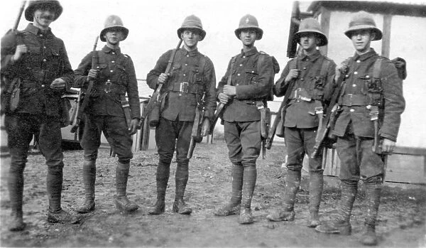 RSR 2  /  6th Battalion, Chiseldon camp, Wiltshire 1916