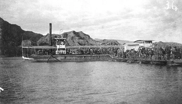RSR 2  /  6th Battalion, The Ferry, River Indus 1917