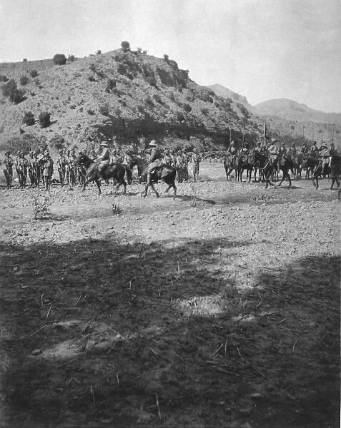 RSR 2  /  6th Battalion, Before the Jirga or Conference. The Generals Guard'