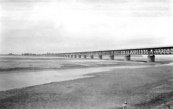 RSR 2  /  6th Battalion, Kaisarihind Bridge over river Sutlej, 1917