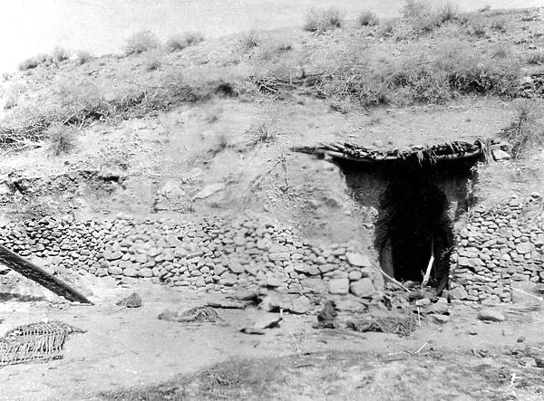 RSR 2  /  6th Battalion, Mahsud dug-out, Bogi Khel 1917