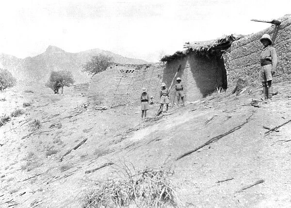 RSR 2 / 6th Battalion, Mahsud Village Ruins 1917