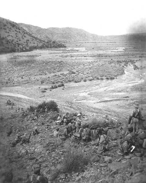 RSR 2  /  6th Battalion, The Mountain Guns covering advance of infantry'