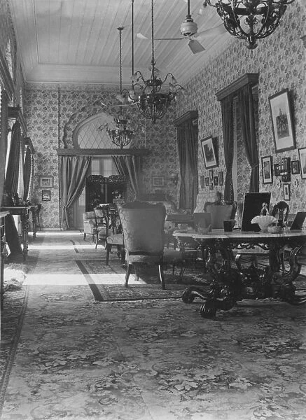 RSR 2  /  6th Battalion, The Reception Room, Chamba Palace, 1918