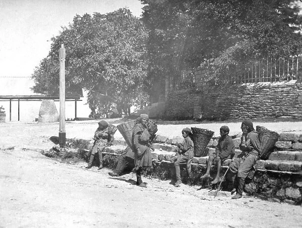 RSR 2 / 6th Battalion, Resting , Dalhousie 1918