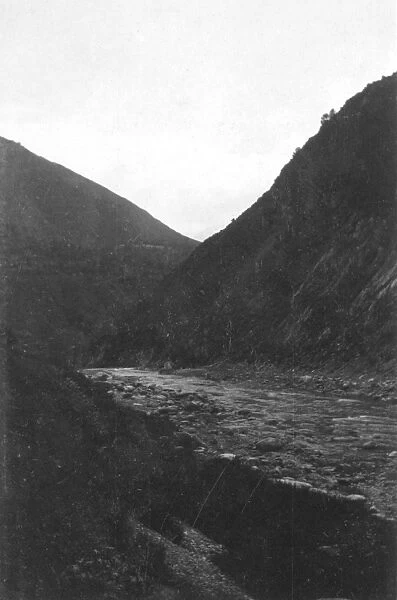 RSR 2  /  6th Battalion, River scene, Chamba 1918