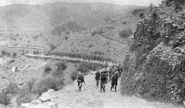 RSR 2 / 6th Battalion, Another part of same road , Waziristan 1917