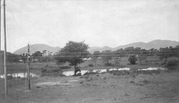 RSR 2  /  6th Battalion, Scene from railway carriage, India