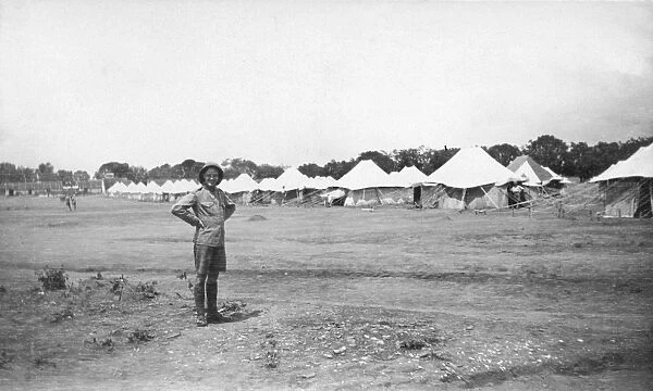 RSR 2  /  6th Battalion, The Sussex Lines, Hebal Camp near Bangalore, 1916