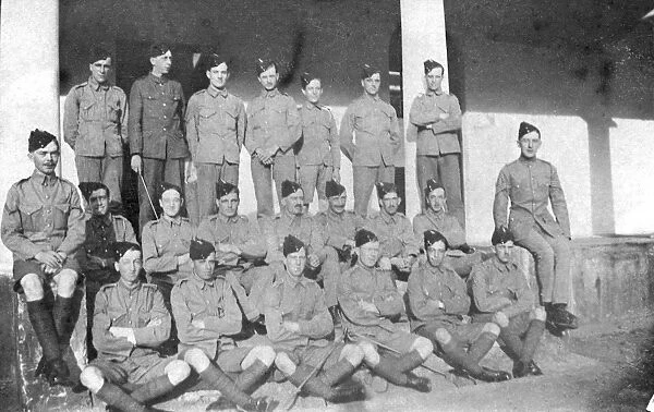 RSR 2  /  6th Battalion, Sussex Men, Bangalore 1916